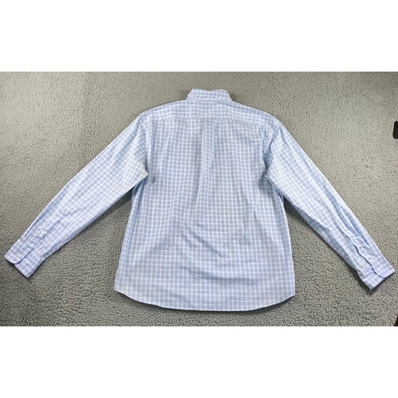 J Crew Offshore Performance Shirt Men XL Gingham Button Down Golf Preppy Sport - Picture 3 of 10